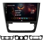 HUB64 Navigatie HUB64 Skoda Yeti, 4GB RAM, Android 13, Quadcore, DSP, GPS, Wi-FI, Carplay, Android Auto, USB, Bluetooth, Waze, Touchscreen, 10.1 Inch (HB-6410004L+AD-BGRKIT040)