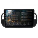 HUB64 Navigatie HUB64 Fiat 500 (2007-2014), 2GB RAM, Android 13, GPS, Wi-FI, Carplay, Android Auto, USB, Bluetooth, Radio, Waze, Touchscreen, 9 inch (HB-649002+AD-BGRKIT362V3)