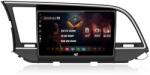 HUB64 Navigatie HUB64 Hyundai Elantra (2015-2018), 8GB RAM, Android 13, Octacore, Slot Sim 4G, DSP, GPS, Wi-FI, Carplay, Android Auto, USB, Bluetooth, Waze, Touchscreen, 9 Inch (HB-649008+AD-BGRKIT180)