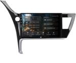 HUB64 Navigatie HUB64 Toyota Corolla / Auris (2017-2020), 8GB RAM, Android 13, Octacore, Slot Sim 4G, DSP, GPS, Wi-FI, Carplay, Android Auto, USB, Bluetooth, Waze, Touchscreen, 10.1 Inch (HB-6410008+AD-BGRK