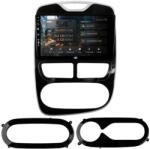 HUB64 Navigatie HUB64 Renault Clio IV (2012-2016), 4GB RAM, Android 13, Quadcore, DSP, GPS, Wi-FI, Carplay, Android Auto, USB, Bluetooth, Waze, Touchscreen, 9 Inch (HB-649004L+AD-BGRKIT369)