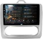 HUB64 Navigatie HUB64 Ford Focus MK2 (2004-2011), Clima Automata, 2GB RAM, Android 13, GPS, Wi-FI, Carplay, Android Auto, USB, Bluetooth, Radio, Waze, Touchscreen, 9 inch (HB-649002+AD-BGRKIT117)