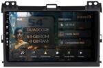 HUB64 Navigatie HUB64 Toyota Prado J120 (2002 - 2010), 4GB RAM, Android 13, Quadcore, DSP, GPS, Wi-FI, Carplay, Android Auto, USB, Bluetooth, Waze, Touchscreen, 9 inch (HB-649004L+AD-BGRKIT083V2)