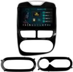 HUB64 Navigatie 2K HUB64 Renault Clio IV (2012-2016), 8GB RAM, Android 13, Octacore, Slot Sim 4G, DSP, GPS, Wi-FI, Carplay, Android Auto, USB, Bluetooth, Waze, Touchscreen, 9.5 Inch (HB-6490082K+AD-BGRKIT36