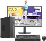 OptimX Calculator PC Business Ready OptimX T5 SFF cu procesor Intel Core i5-10400, 16GB DDR4, 512GB SSD, Win11 Pro si Monitor 24" FHD, IPS, LED + kit tastatura si mouse Pro KM500 cu fir (IL_77757)