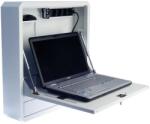TECHLY ICRLIM01W2 19" Анти-кражба Стенен шкаф за лаптоп с рафт - Бял (ICRLIM01W2)