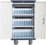 TECHLY I-CABINET-30DUTY Шкаф за зареждане за 30 таблета 30 USB порта 5V 30 AC контакта (I-CABINET-30DUTY)