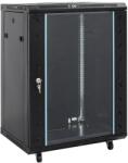 vidaXL Dulap de server, 15U, 19" IP20, negru, 60x45x86 cm GartenMobel Dekor (3307629)