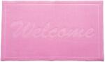 Kotonia Home Covoras intrare - Welcome uni, 45x75 cm, antiderapant 100% pvc, roz (002952) Pres