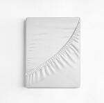 Kotonia Home Husa cu elastic pentru pat Kotonia Home Ranforce, 100% bumbac, Alb, 160x200+20 cm (000514-160)