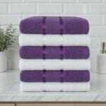 Kotonia Home Set 6 prosoape baie Kotonia Home, 50x90 cm, 100% bumbac, 420gmp, multicolor - 09 (004898) Prosop