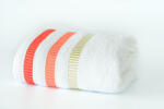 Kotonia Home Prosop Kotonia Home - Pastel Ingie, 100% Bumbac, 70x140 cm, alb cu decor orange (002915-70) Prosop