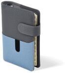 SATURNUS Kalendart Saturnus L229 műbőr szürke-kék gyűrűs kalendárium (25SL229-004) - officedepot
