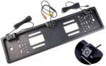 Autolife CA-BG482-2 8LED-es Rendszámtábla keretbe épített tolatókamera + 2db tolatószenzor (72020) - aruhaz