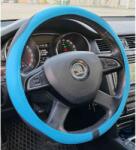 Autolife Univerzális műbõr kormányvédõ, 38cm, kék (2397BL) (2397BL)