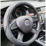 Autolife Műbõr kormányvédõ 38 cm fekete (2394BK) (2394BK)
