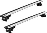Thule Set bare transversale Toyota Land Cruiser (2008-2021) Thule Evo Raised Rail Wingbar Evo