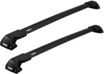  Set bare transversale Volvo XC90 (2015-2025) Thule Evo Flush Rail Wingbar Edge Black
