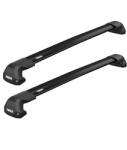  Set bare transversale Nissan X-Trail (2014-2021) Thule Evo Fixpoint Wingbar Edge Black