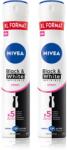 Nivea Black & White Invisible Clear izzadásgátló spray takarékos kiszerelés