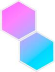 Govee Banda LED Govee Glide Hexa Light Panels Expansion Pack (2 Panels), LED Light (H1061002)