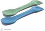 GSI Outdoors Tekk Tandem Spork Set kemping evőeszköz