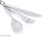 GSI Outdoors Ring Cutlery Set evőeszközkészlet, világosszürke ()