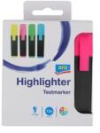 aro kiemelő 4 színű, 1-6 mm, 12 db-os készlet