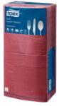 Tork 3 rétegű papírszalvéták 33x33 cm bordó - 150 db