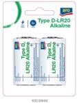  2 db aro LR20 D típusú alkáli elem