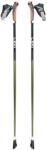 LEKI Flash Carbon Nordic Walking túrabot, green metal-black yellow 105 cm