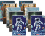 Herlitz Set 10 caiete A5 Herlitz, 48 file, 70 g/mp, matematica, Motiv Megamix 2 (400211733-10)
