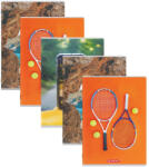 Herlitz Set 5 caiete A4 Herlitz, 60 file, 70 g/mp, dictando, Motiv Megamix 2 (400211743-5)