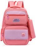 School Friendly Ghiozdan clasa 0 cu penar School Friendly, 4 fermoare, motiv Funtasy (OMRS2106RZ)