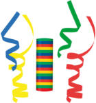  Színes Mixed szerpentin