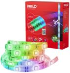 Briloner kültéri RGB LED-szalag távirányítóval színváltás dimmelhető vágható 10 m