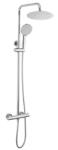 Rea Lungo set de duș cu termostat cu duș de ploaie crom REA-P6735 (REAP6735)
