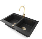 NERO Verso - Gránit Mosogató - 75 cm