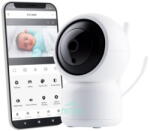 ETA Smart baby monitor ETA MIMI 6306 90000, detectie miscare, sunet si temperatura, ZOOM, alb (ETA630690000) Aparat supraveghere bebelus