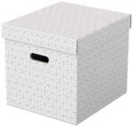 Esselte Set 3 buc Cutii arhivare carton 360 x 320 x 310 mm alb Esselte Home Recycled (ESS628288) - vexio