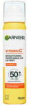 Garnier Produse pentru protectie solara Vitamin C Brightening Over Make-up UV Mist SPF 50+ - Rozjasňující pleťová mlha - vexio