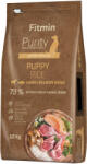 Fitmin 2x12kg Fitmin Dog Purity Puppy rizs, bárány & lazac száraz kutyatáp