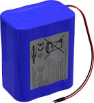 Ansmann 3S2P Akkupack 6x 18650 Kabel Li-Ion 10.8V 6700mAh Akkucsomag Cellaszám: 6 Lítiumion 10.8 V 6700 mAh (2447-3050-40) (2447-3050-40)