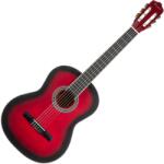Pasadena PC-10 4/4 Red Burst Klasszikus gitár