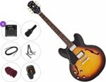 Epiphone ES-335 LH Premium SET Vintage Sunburst Джаз китара