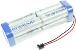 Panasonic eneloop Doppelwürfel F2x2x2 Graupner Akkucsomag Cellaszám: 8 Elem- és akkuméret: Ceruza (AA) Kábel, Dugó NiMH 9.6 V 1900 mAh (124008) (124008)