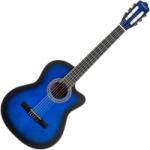 Pasadena PCC-10 4/4 Blue Burst Klasszikus gitár