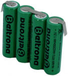 Beltrona RTU4AAZ Akkucsomag Cellaszám: 4 Elem- és akkuméret: Ceruza (AA) Z forrfül NiMH 4.8 V 2200 mAh (BELRTU4AAZ) (BELRTU4AAZ)