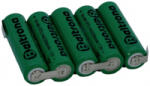 Beltrona RTU5AAZ Akkucsomag Cellaszám: 5 Elem- és akkuméret: Ceruza (AA) Z forrfül NiMH 6 V 2200 mAh (BELRTU5AAZ) (BELRTU5AAZ)