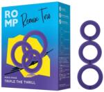 ROMP Set 3 inele pentru penis ROMP Remix Trio, silicon medical moale, body-safe, waterproof (D-245889) Inel pentru penis